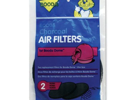 Booda Dome Litter Pan Filter Black, 1 Each 2 Pack by San Francisco Bay Brand For Discount