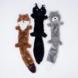 ZippyPaws Skinny Peltz Dog Toy Weasel, Skunk, Wolf, 1 Each LG, 3 Pack by ZippyPaws For Discount