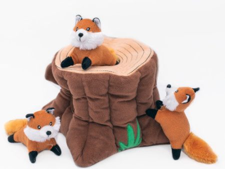 ZippyPaws Zippy Burrow Dog Toy Fox Stump, 1 Each XL by ZippyPaws Online