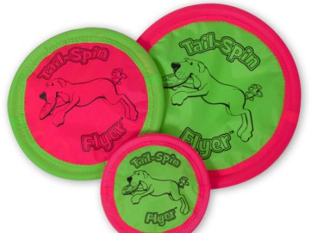 Booda Tail Spin Flyer Dog Toy Multi-Color, 1 Each 10 in by San Francisco Bay Brand Online now