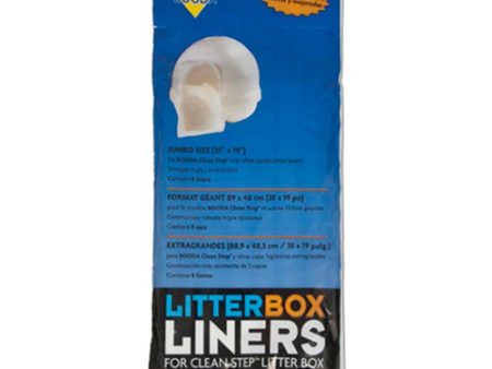 Petmate Cleanstep Litter Box Liners White, 1 Each 8 Count, Jumbo by Petmate Online now