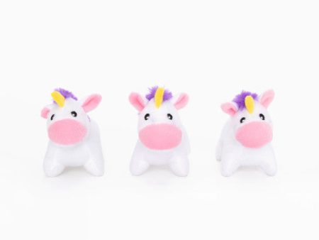 ZippyPaws Miniz Dog Toys Unicorns, 1 Each XS, 3 Pack by ZippyPaws Online now