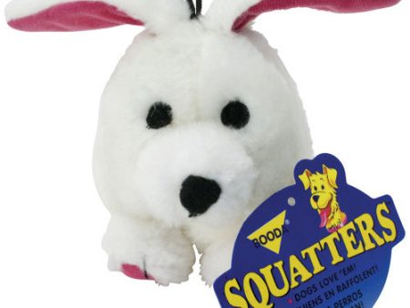 Booda Squatter Dog Toy Rabbit 1 Each Medium by San Francisco Bay Brand Fashion