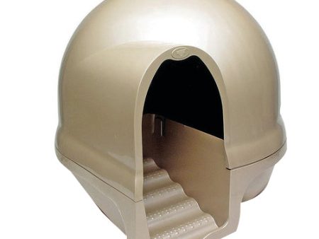 Booda Dome Cleanstep Cat Litter Box Titanium, 1 Each Large by San Francisco Bay Brand Online Hot Sale