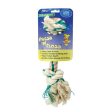 Booda Fresh N Floss 2-Knot Rope Bone Dog Toy Spearmint Green, 1 Each Large by San Francisco Bay Brand Fashion